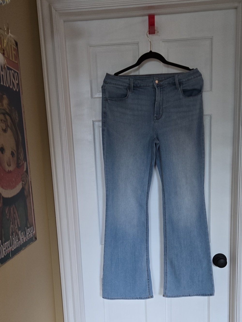 Old Navy Light Blue Wide Leg Jeans
